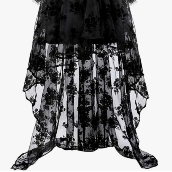 Black gothic dress - Picture 2 of 4